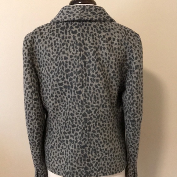 Loft Animal Print Blazer Jacket - Picture 4 of 7